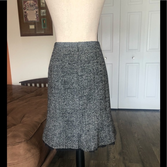 VINTAGE NEIMAN MARCUS variegated wool blend skirt - Picture 9 of 9